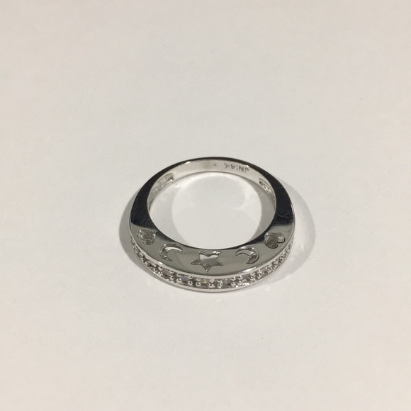 14k White Gold Diamond 💎 Wedding Band Ring 💍